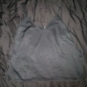 a new day Black Camisole Tank Top